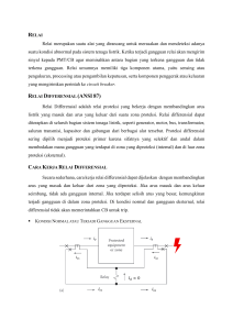 Relai Diferensial (ANSI 87): Konsep dan Cara Kerja