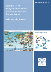 Essential EAFM Training Course Handbook Volume 1