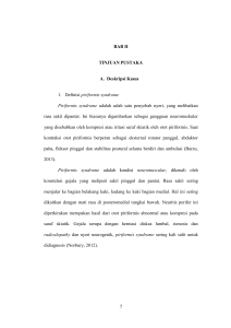 Sindrom Piriformis: Tinjauan Pustaka & Fisioterapi