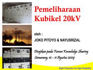 Pemeliharaan Kubikel 20kV: Sistem Proteksi & Perawatan Peralatan