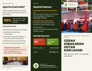 Cegah Karhutla: Panduan Pencegahan Kebakaran Hutan